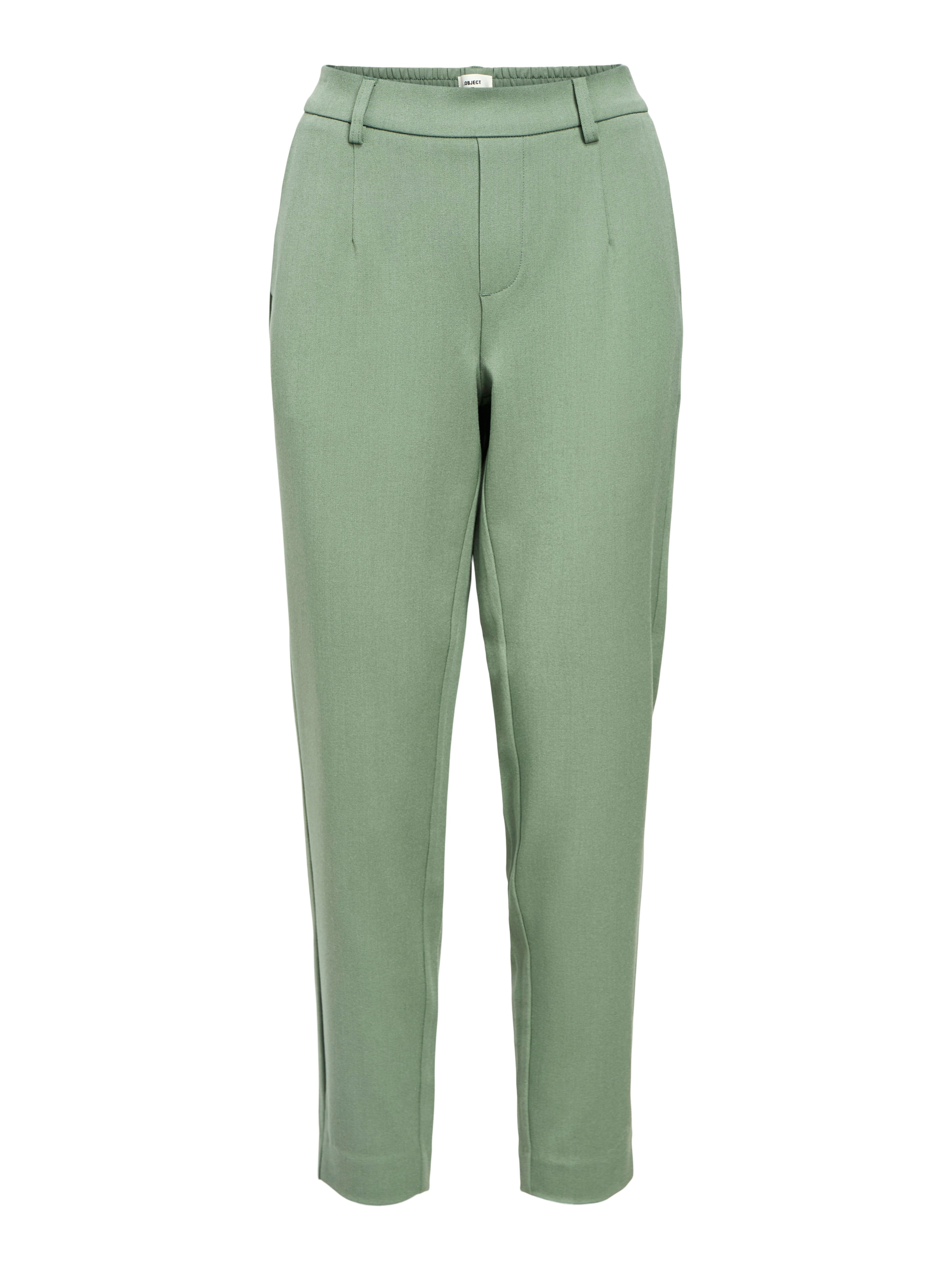 OBJECT Slimfit Παντελόνι 'Lisa' σε πράσινο: μπροστά