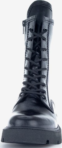 GABOR Lace-Up Ankle Boots in Black