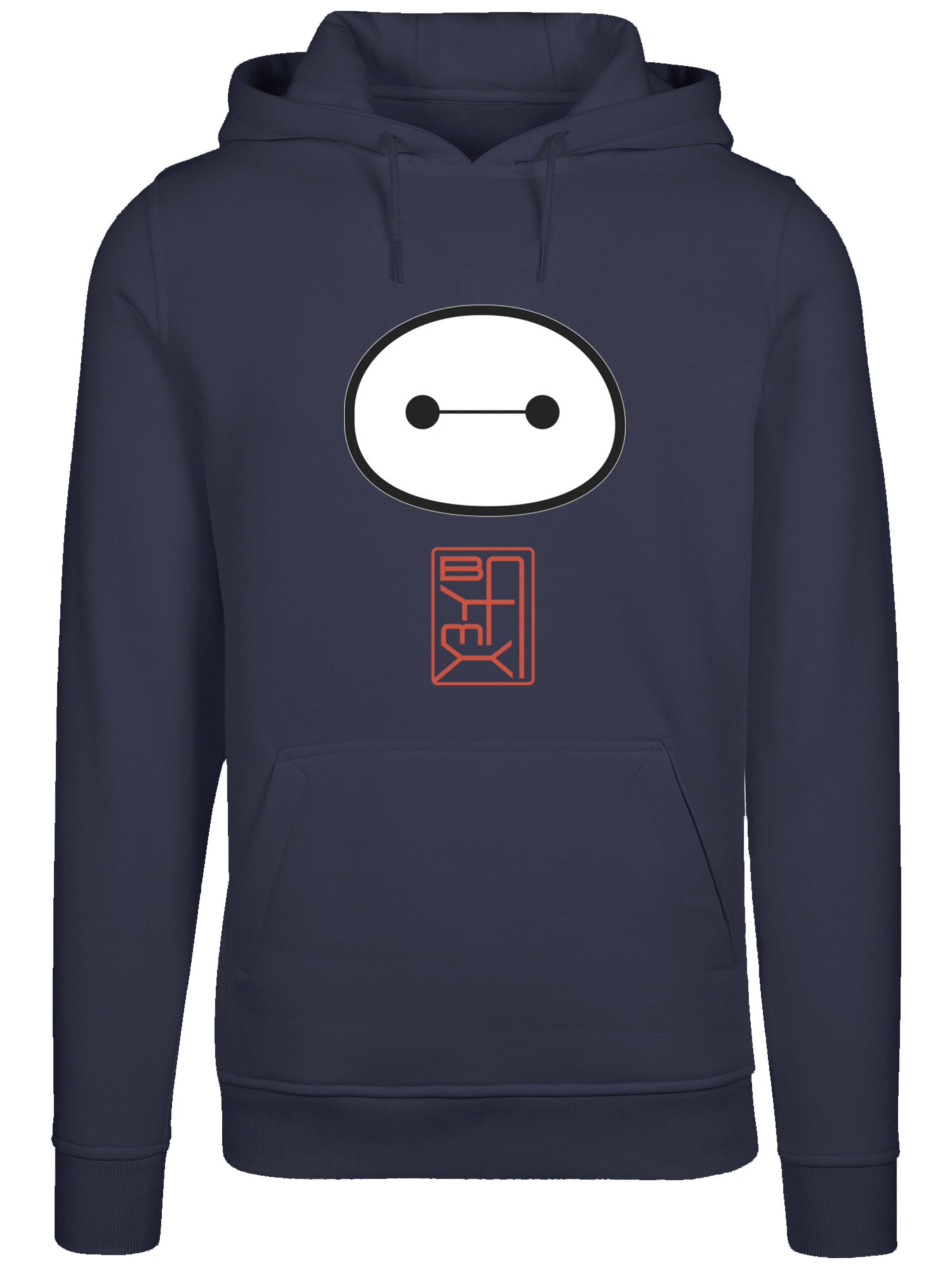 Sweat-shirt 'Big Hero 6 Baymax' F4NT4STIC en bleu : devant