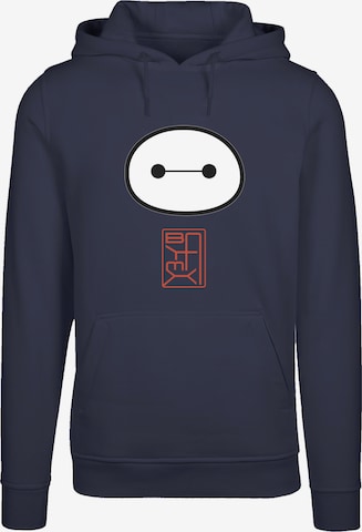 F4NT4STIC Sweatshirt 'Big Hero 6 Baymax' in Blauw: voorkant