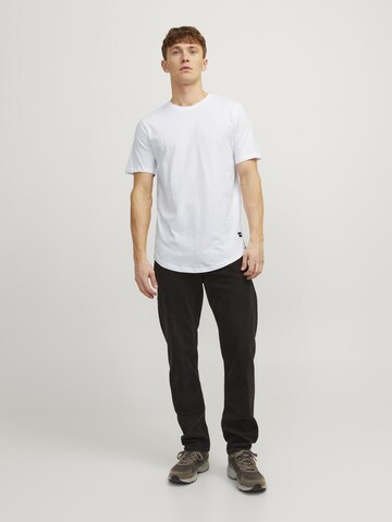 Coupe regular T-Shirt 'JJENoa' JACK & JONES en blanc