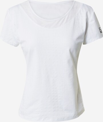 EA7 Emporio Armani Funkcionalna majica | bela barva: sprednja stran