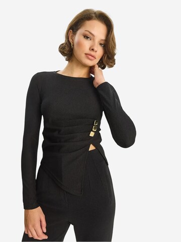 Bianco Lucci Shirt in Zwart