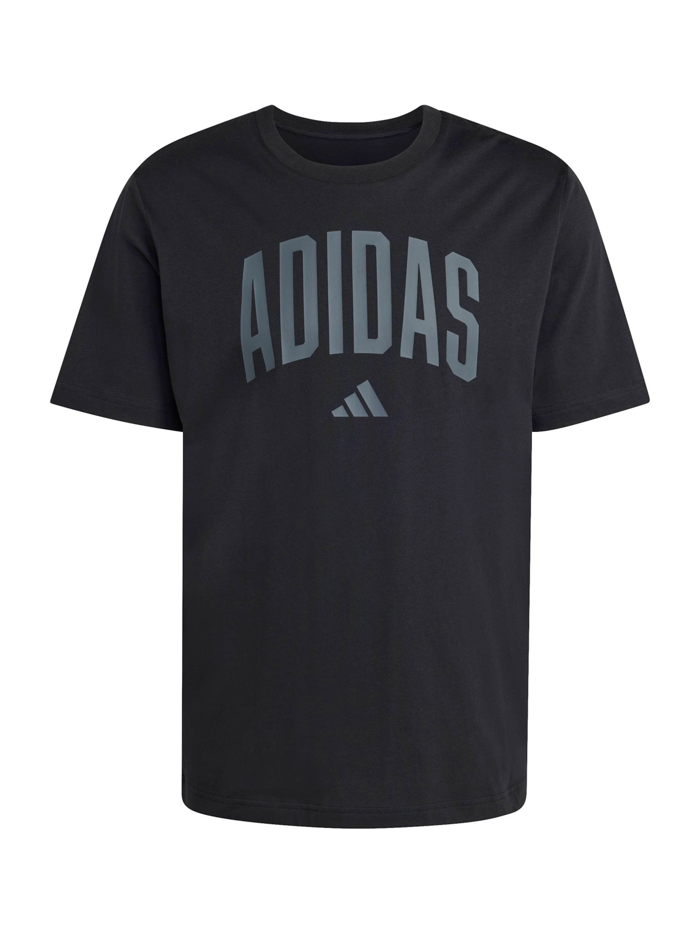 ADIDAS SPORTSWEAR Functioneel shirt 'Collegiate Lineage' in Zwart: voorkant