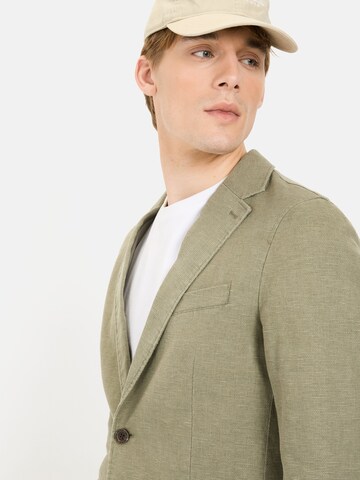 CAMEL ACTIVE Regular Fit Freizeitblazer mit 2-Knopf-Verschluss in Grün