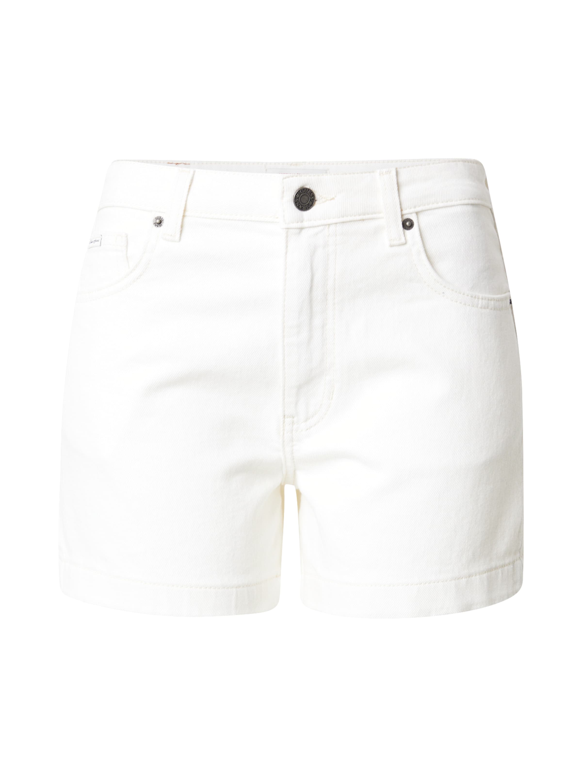 GUESS JEANS Shorts in weiß, Produktansicht