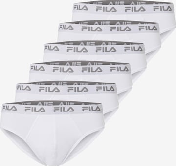 FILA Slips in Weiß: Vorderseite