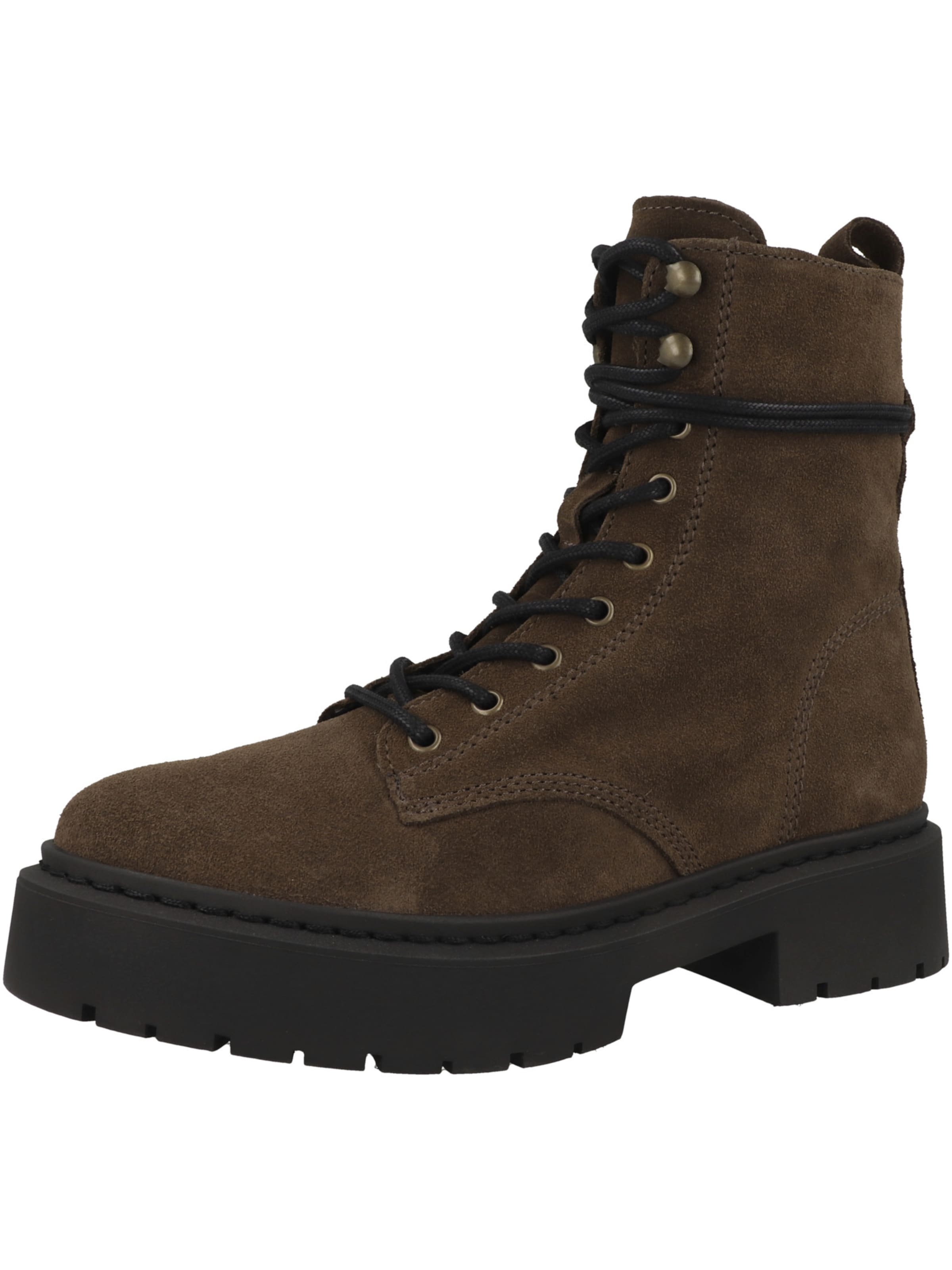 STEVE MADDEN - Botim com fivela 'Gusto' em castanho: frente