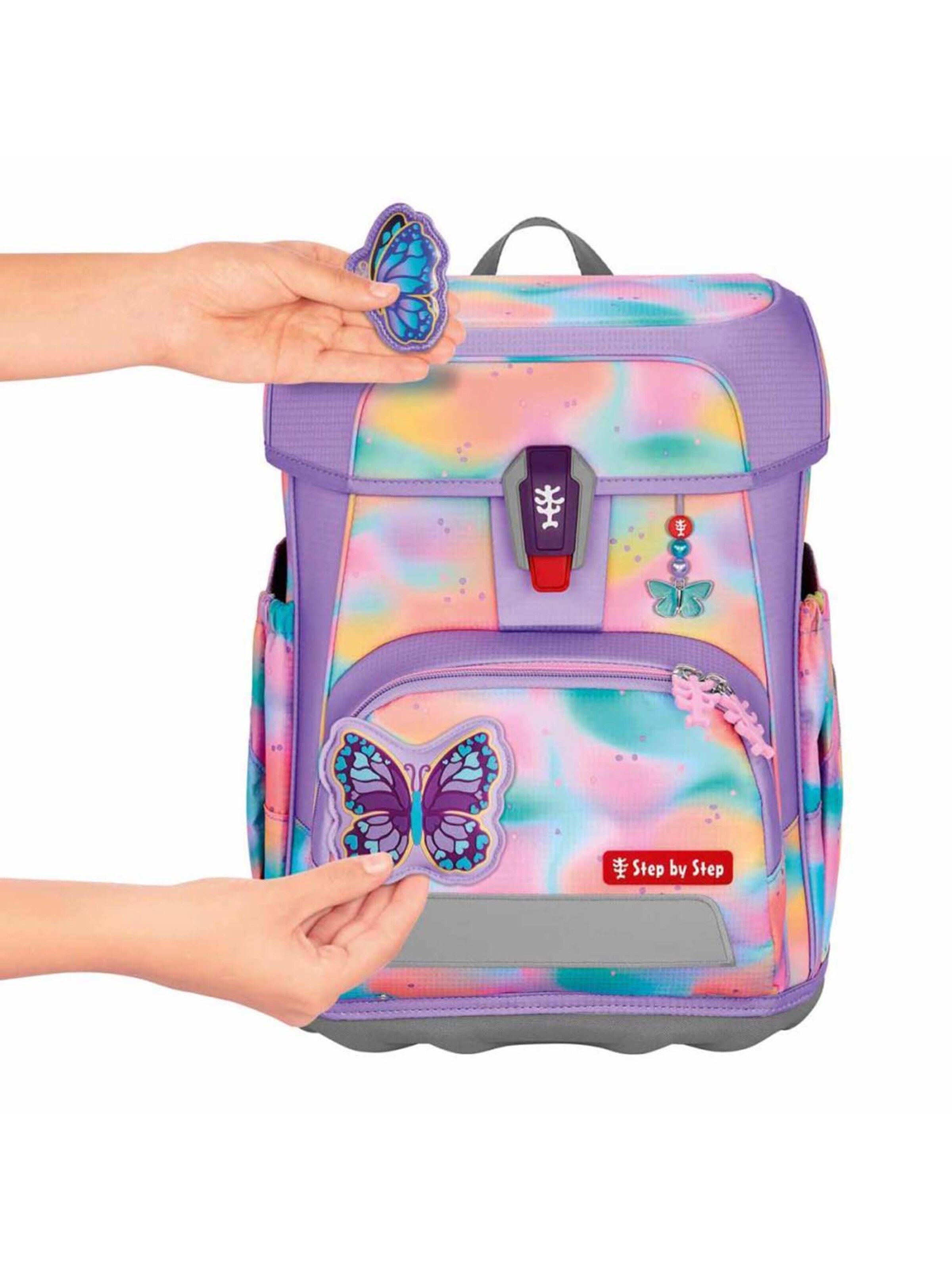 STEP BY STEP Backpack 'Cloud Schulranzen Set 5tlg.' in Pink