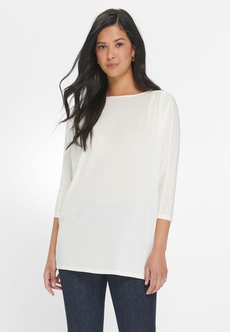 Emilia Lay Shirt in Wit: voorkant