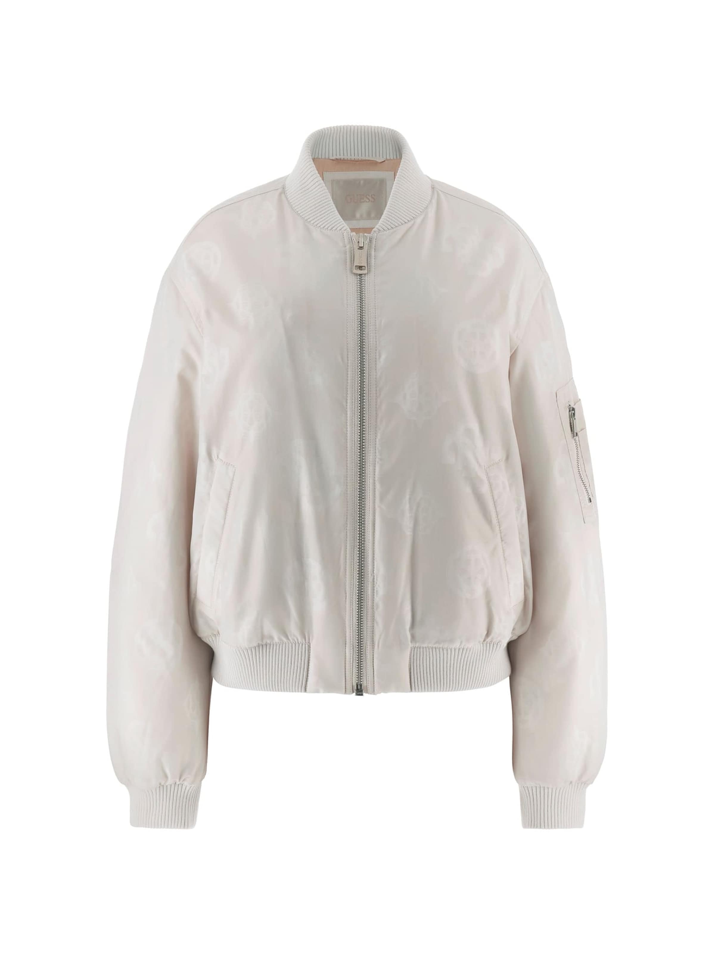 GUESS Between-Season Jacket in White: front