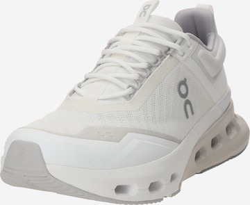 On Running shoe 'Cloudnova X' in White: front