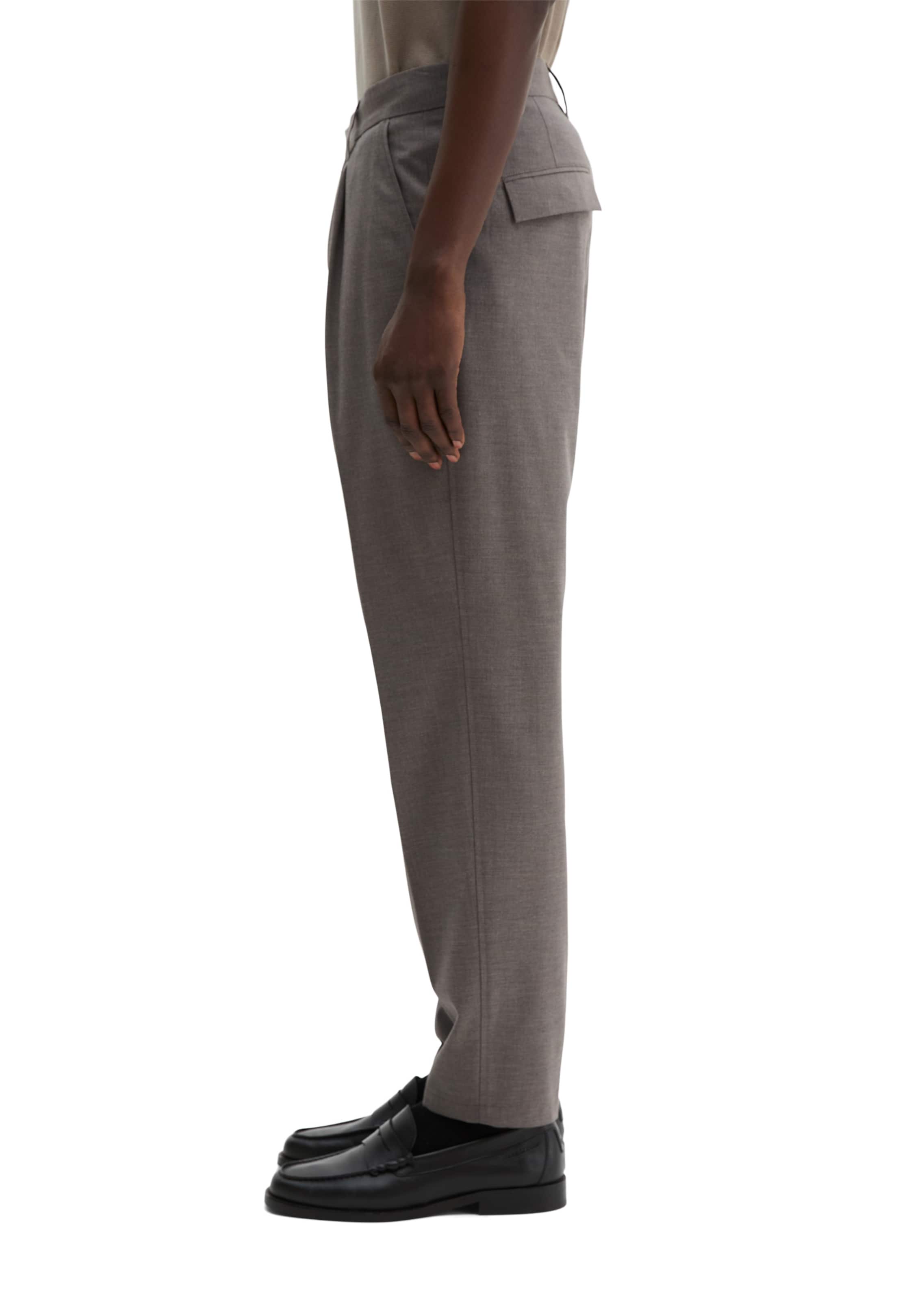 Marc O'Polo Loose fit Pants 'Belsbo' in Beige