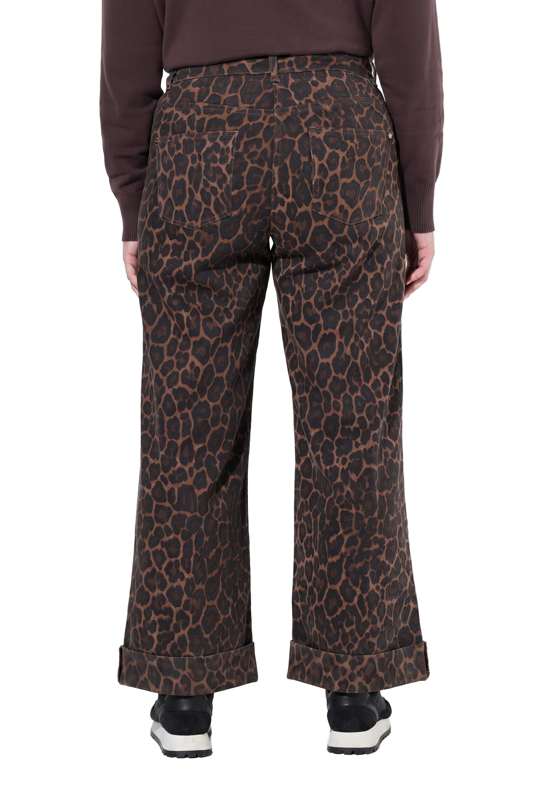 MIAMODA Loose fit Jeans in Brown