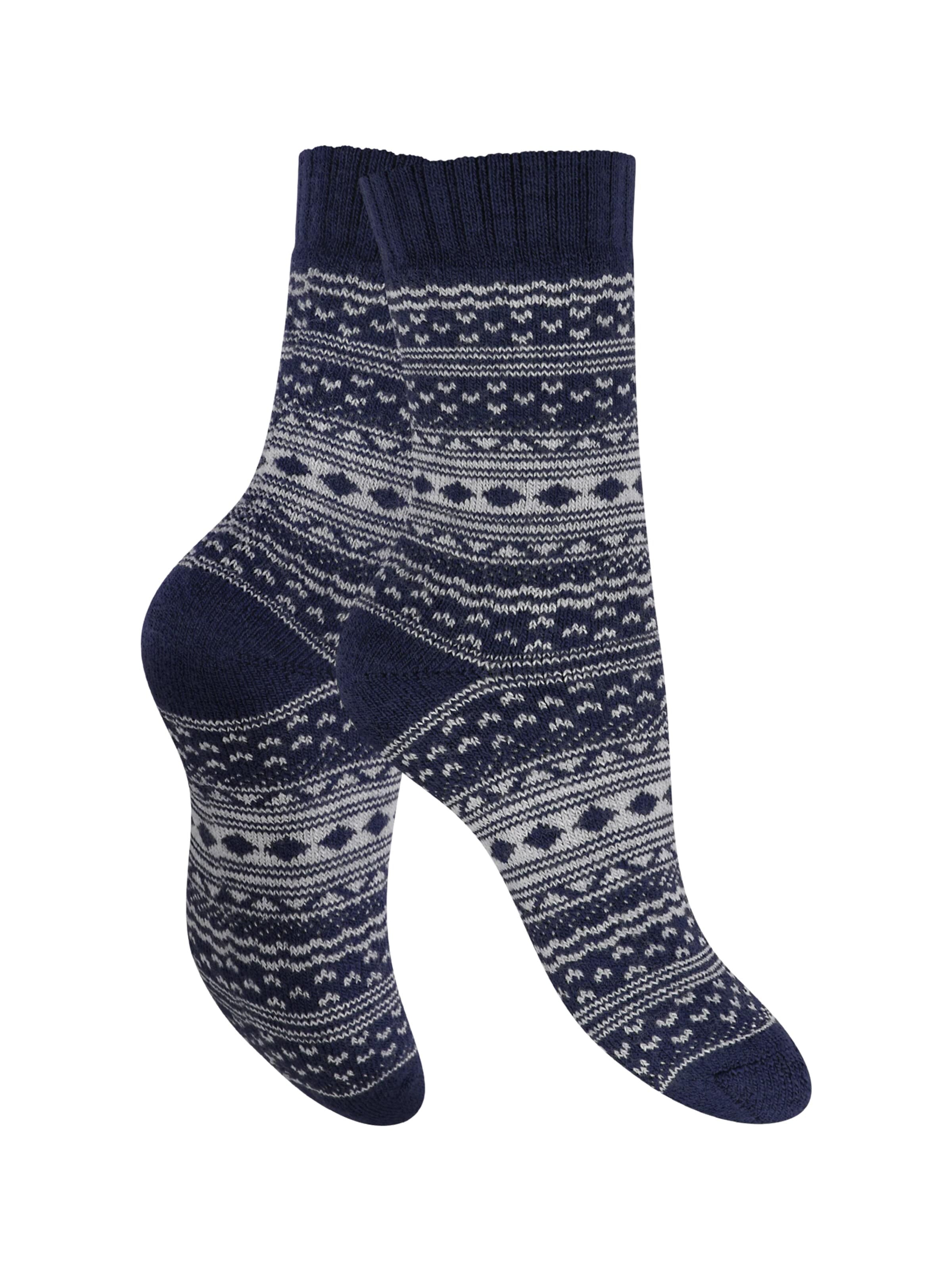 celodoro Socken 'Wollsocken'‌‌‌‌‌ in Blau: Vorderseite