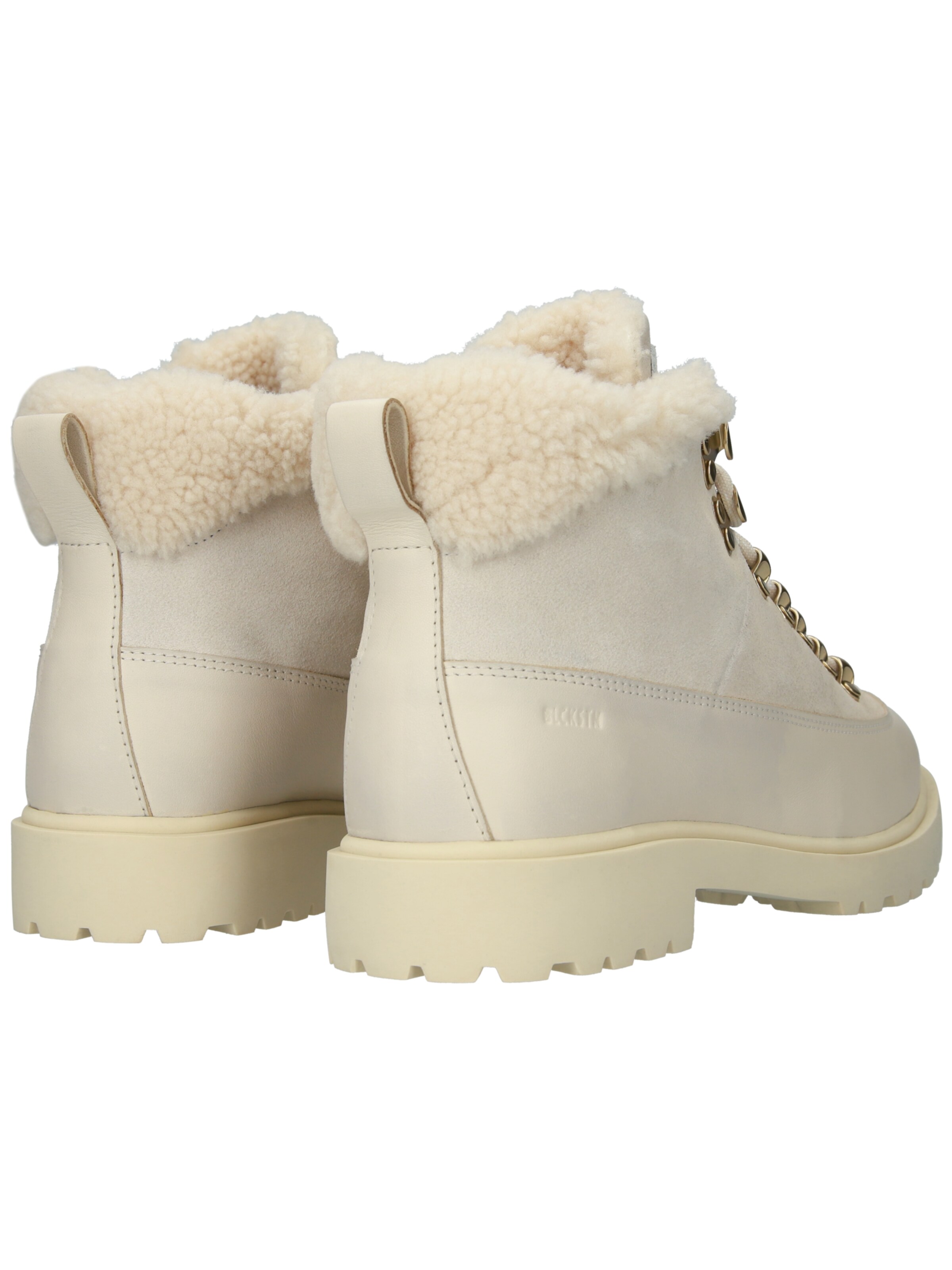 BLACKSTONE Schnürstiefelette 'Rock Bear CL253' in Weiß