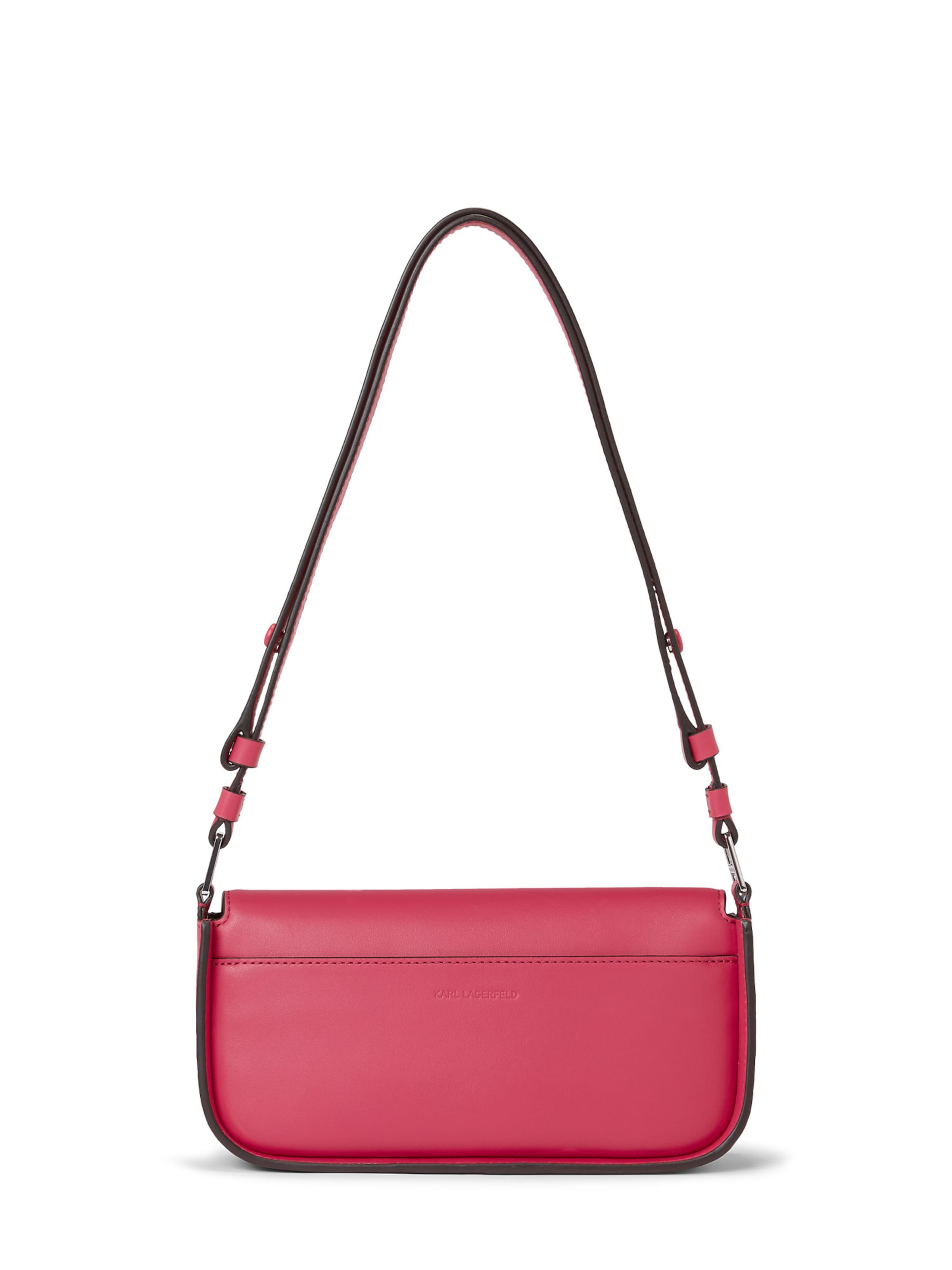 Sac à bandoulière 'Signature' Karl Lagerfeld en rose