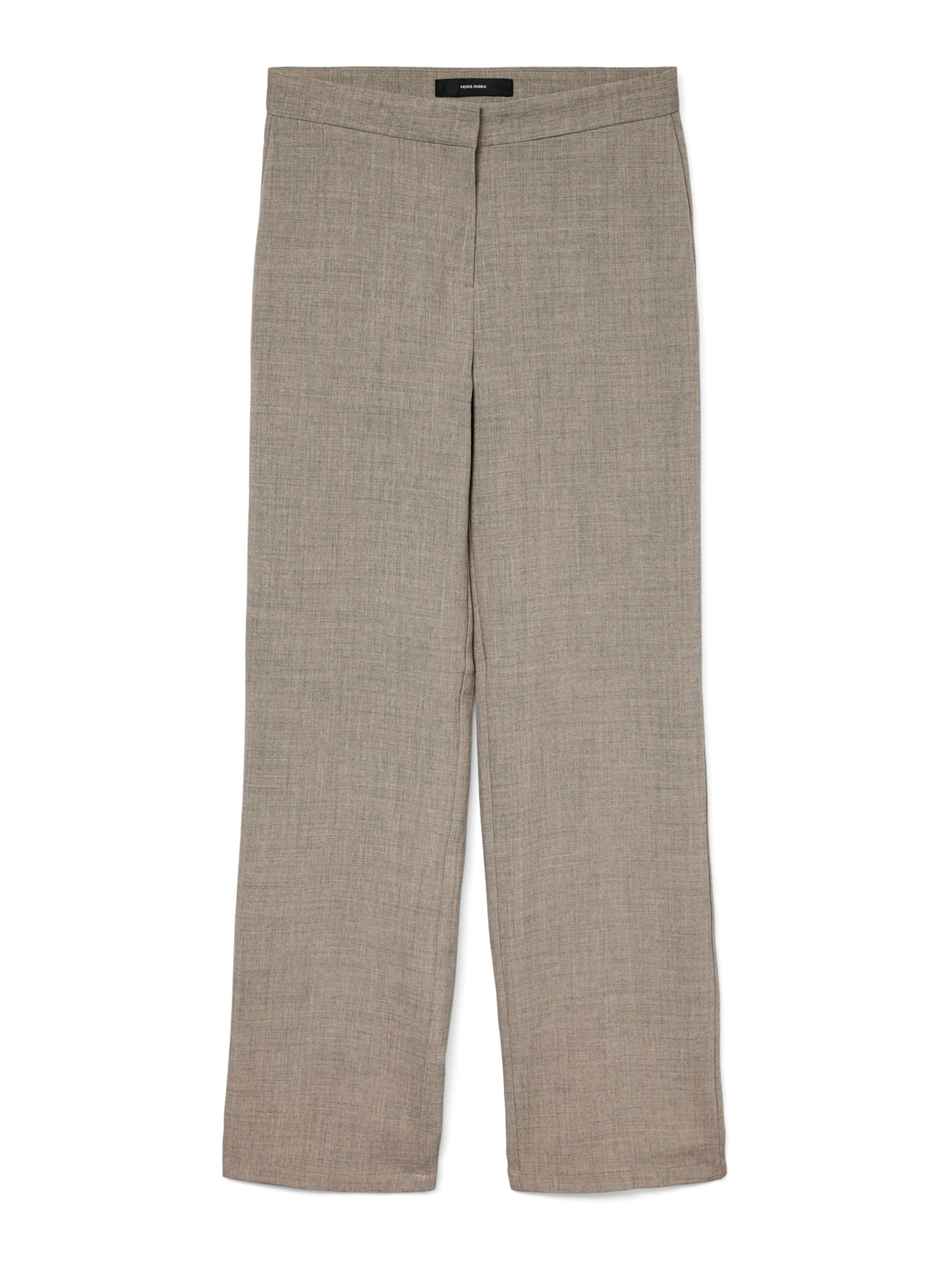 VERO MODA Regular Suorat housut 'VMAYAR LYN' värissä ruskea: etupuoli