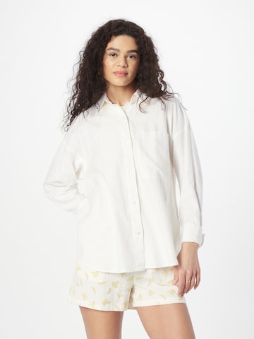 Abercrombie & Fitch Blouse in White: front