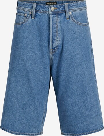 Regular Jeans 'IRON' de la JACK & JONES pe albastru: față