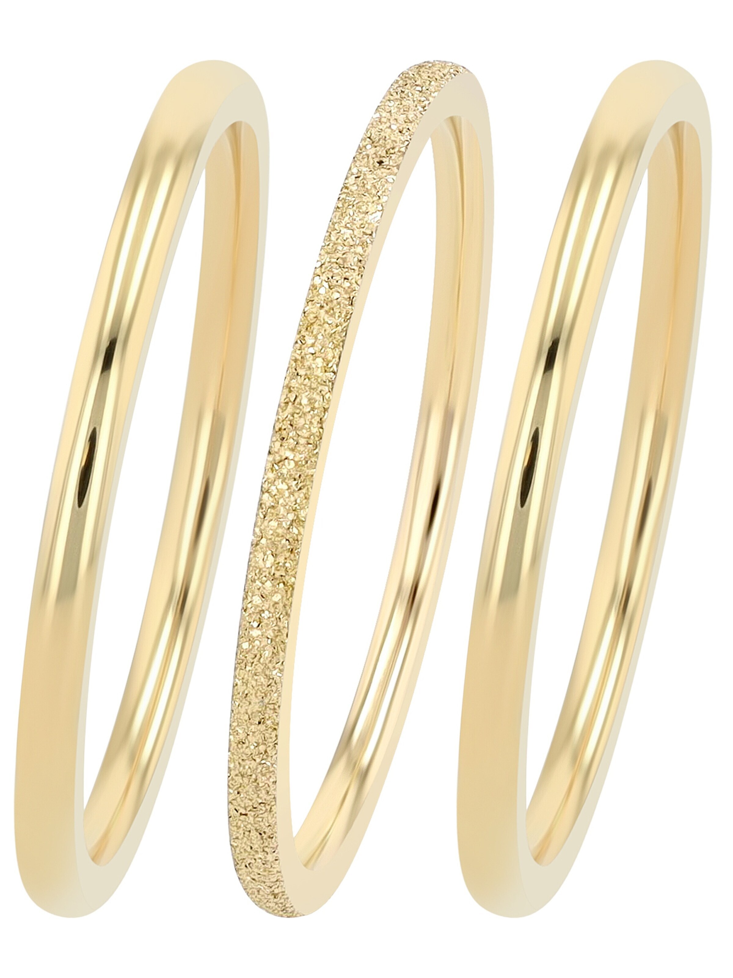 Akzent Ring 'Juliane, goldfarbig, langlebig' in Gold