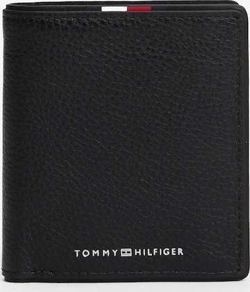 TOMMY HILFIGER Brieftasche in Schwarz: Vorderseite
