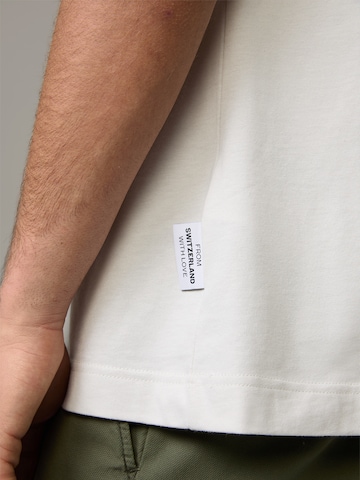T-Shirt 'Roux' STRELLSON en blanc