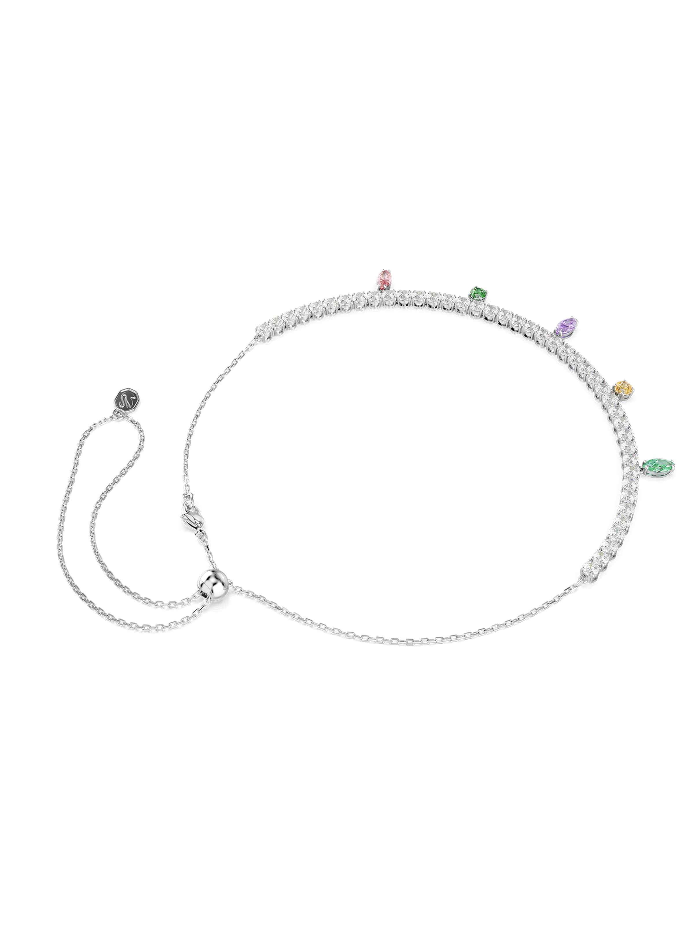 Swarovski Kette in Silber