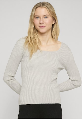 Pull-over Urban Classics en gris : devant