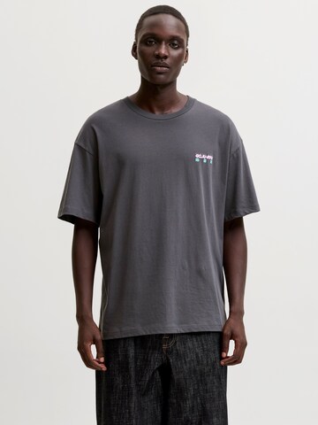 JACK & JONES Tričko 'JORGOJU' – šedá