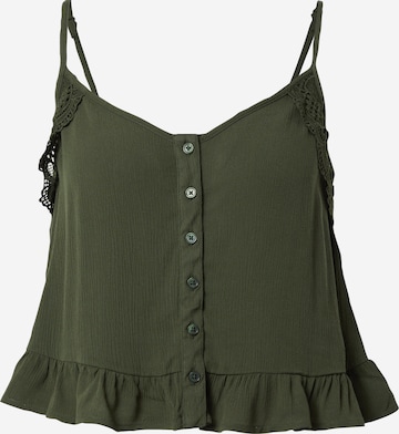 ABOUT YOU Top 'Aurelie' in Green: front