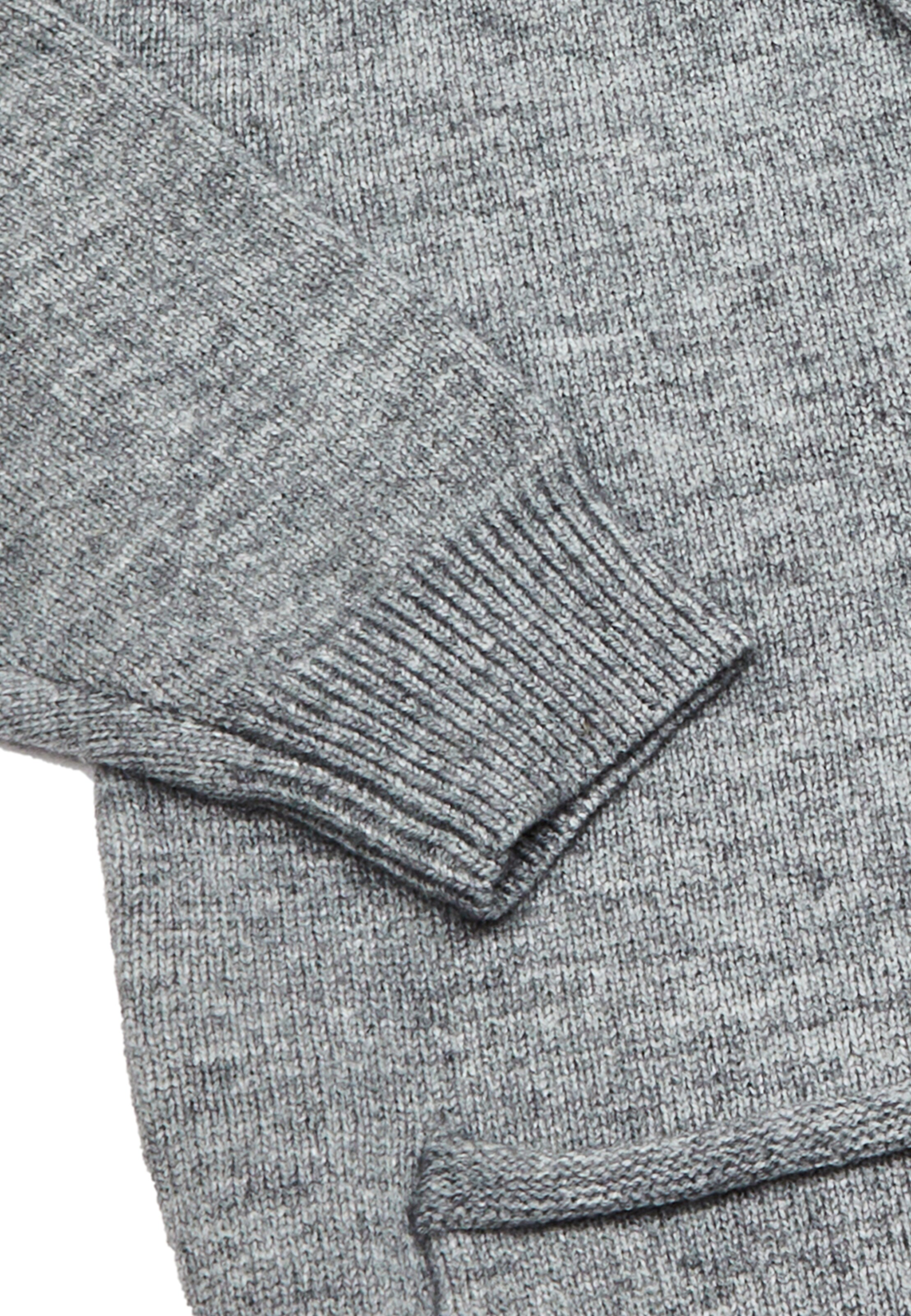 caissa - Casaco de malha em cinzento