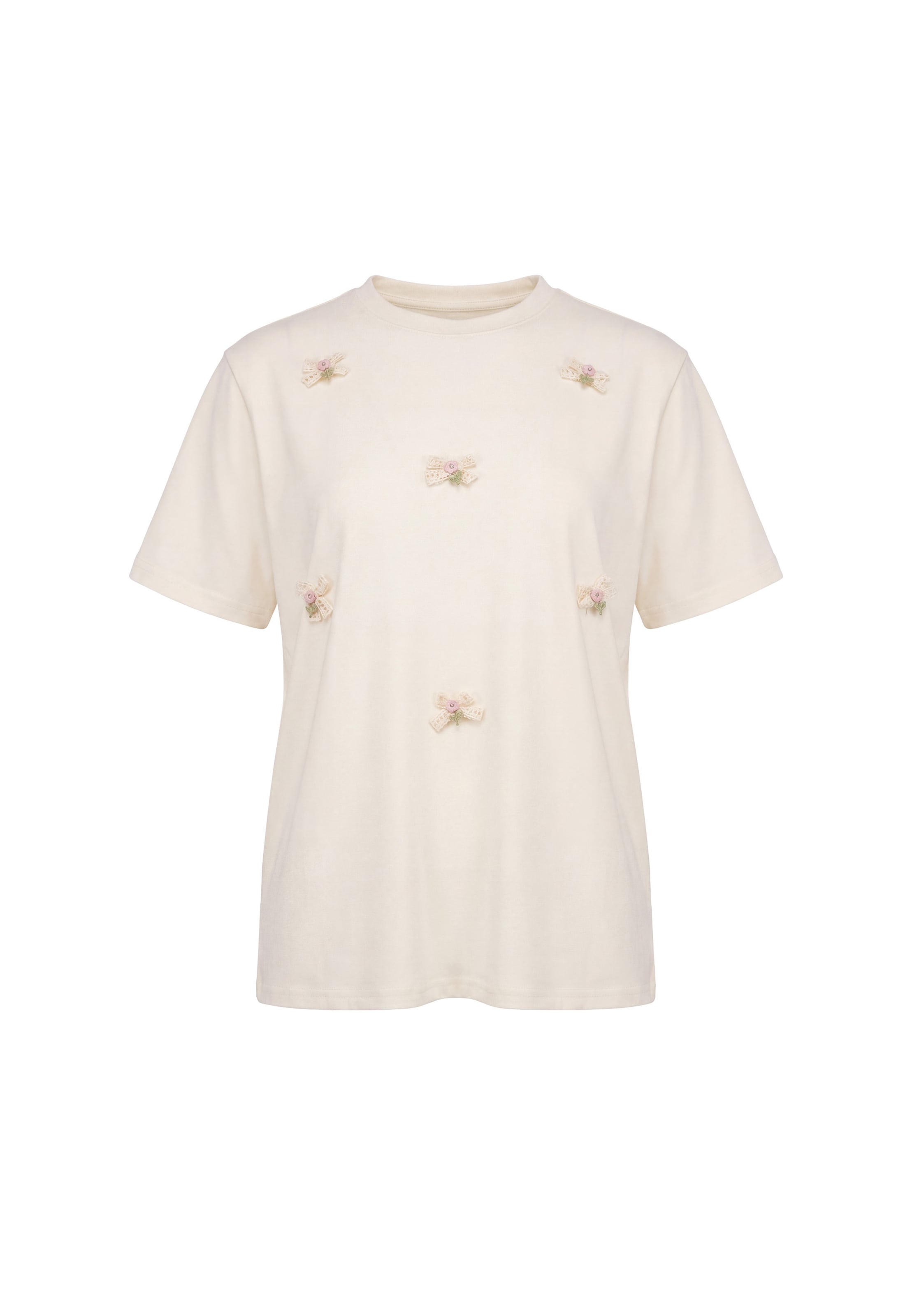 MYMO Shirt 'Pop' in Beige: front