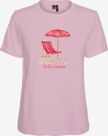 VERO MODA Shirt in Pink: front