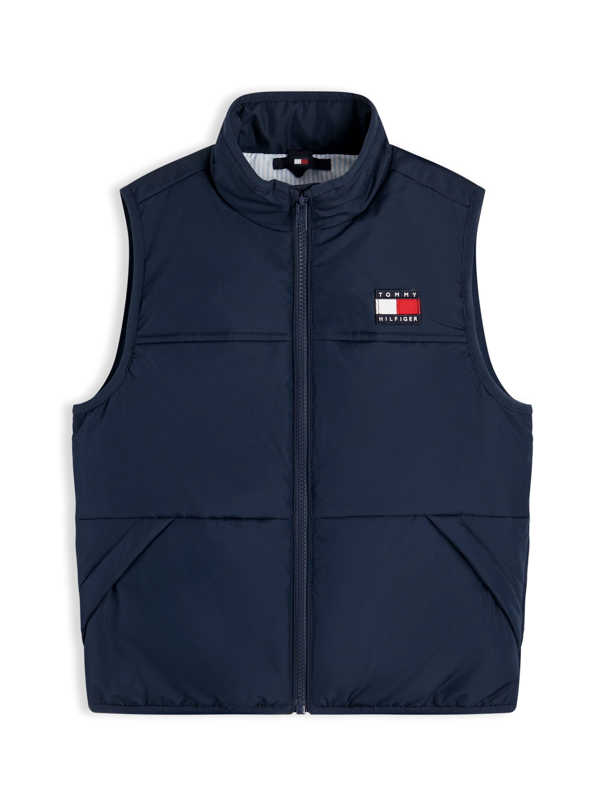 TOMMY HILFIGER Жилетка в Синий: спереди