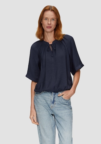 s.Oliver Blouse in Blue: front