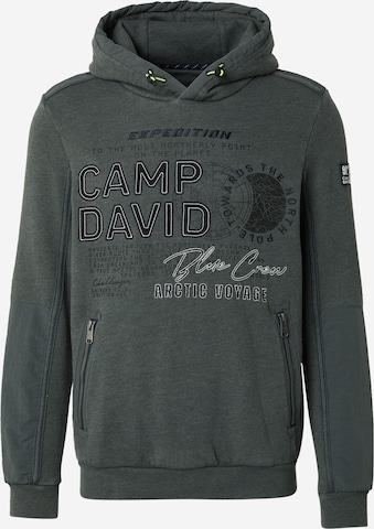 žalia CAMP DAVID Megztinis be užsegimo: priekis