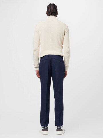 regular Pantaloni con piega frontale di TOPMAN in blu