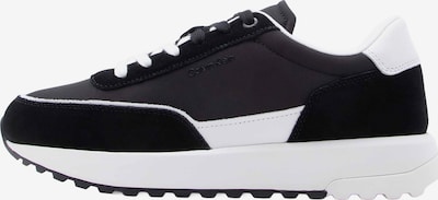 Sportbačiai be auliuko 'CITY RUNNER' iš Calvin Klein, spalva – juoda / balta, Prekių apžvalga