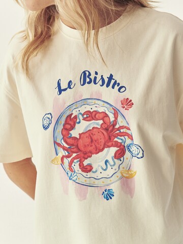 T-shirt 'Playa' TATUUM en blanc