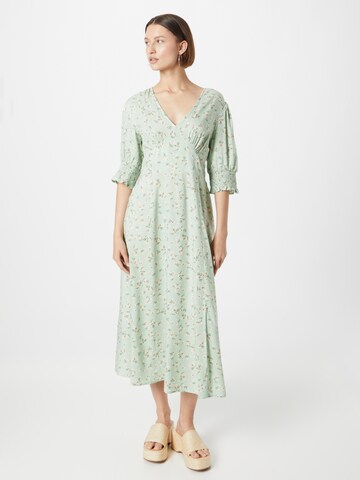 Rochie de la Dorothy Perkins pe verde: față