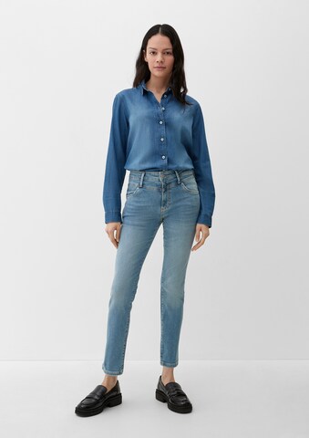 s.Oliver Slimfit Jeans in Blau