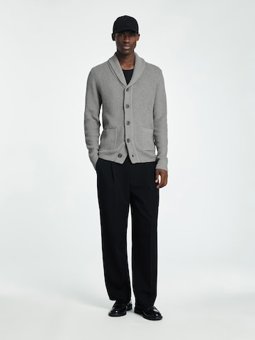 Vestes en maille SELECTED en gris