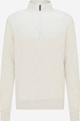 TUFFSKULL Sweater in White: front