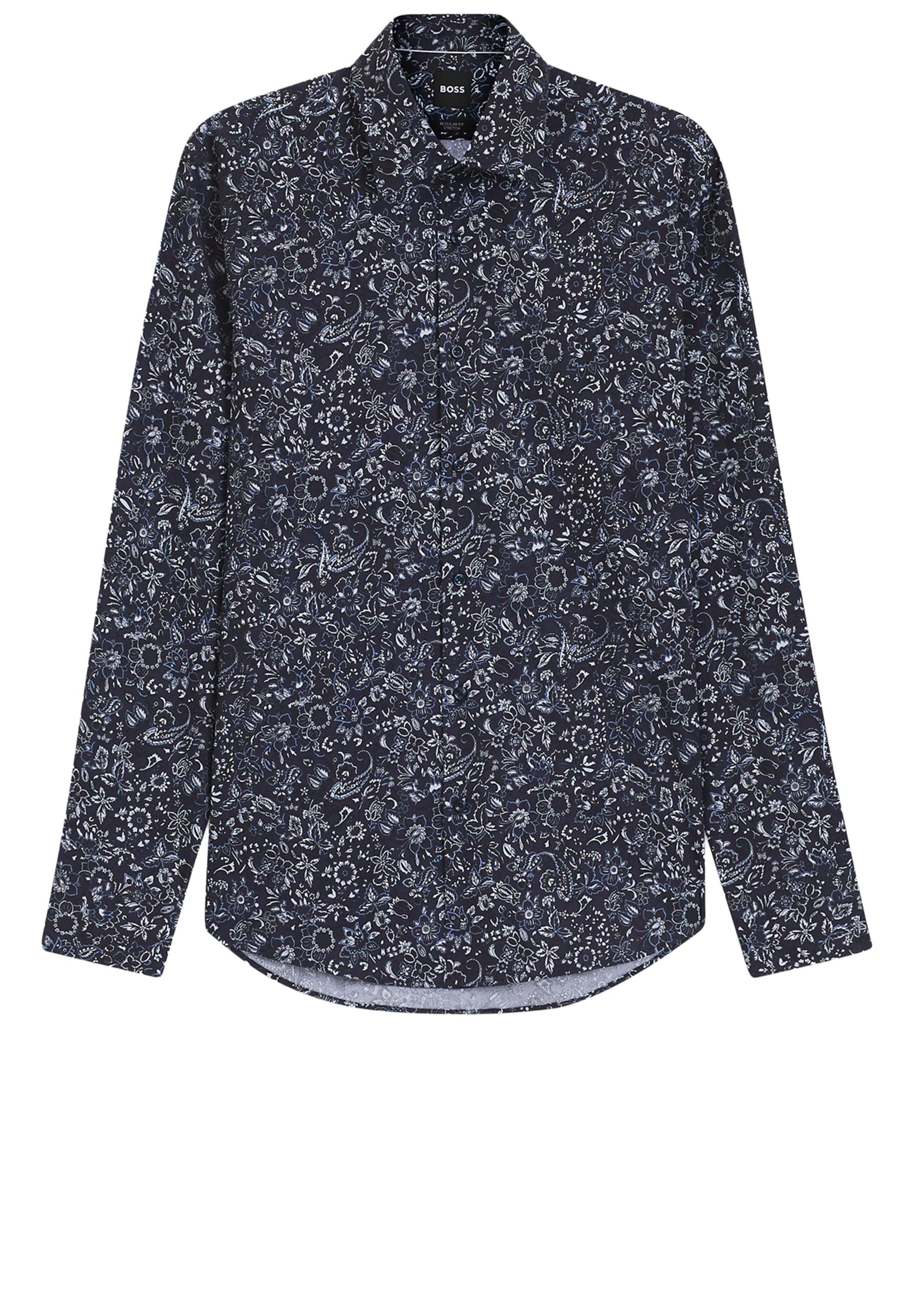 BOSS Regular fit Business Shirt ' Joe ' in Blue: front