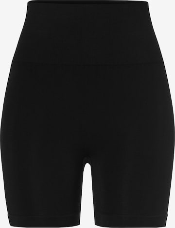 Les Lunes Skinny Trousers in Black: front