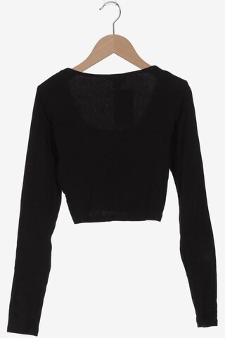 Monki Langarmshirt M in Schwarz