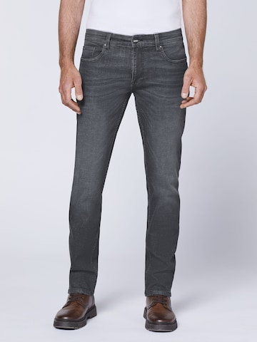 Oklahoma Jeans Slimfit Jeans in Grau: predná strana
