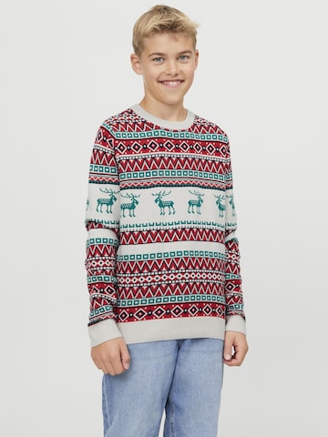 Pull-over Jack & Jones Junior en mélange de couleurs : devant