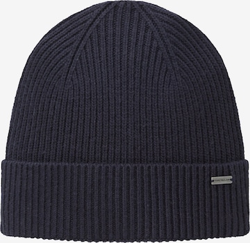 TOM TAILOR Beanie in Blue: front